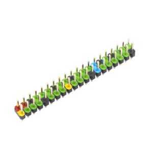 Raspberry Pi Color Coded 2x20 GPIO Header