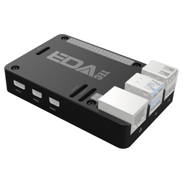 Passive Cooling Aluminum CNC Box for Raspberry Pi 5