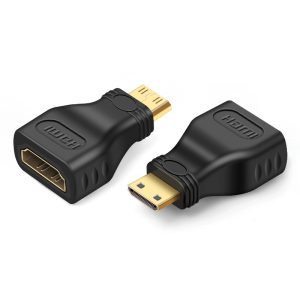 HDMI-A Female to Mini-HDMI Male Adapter