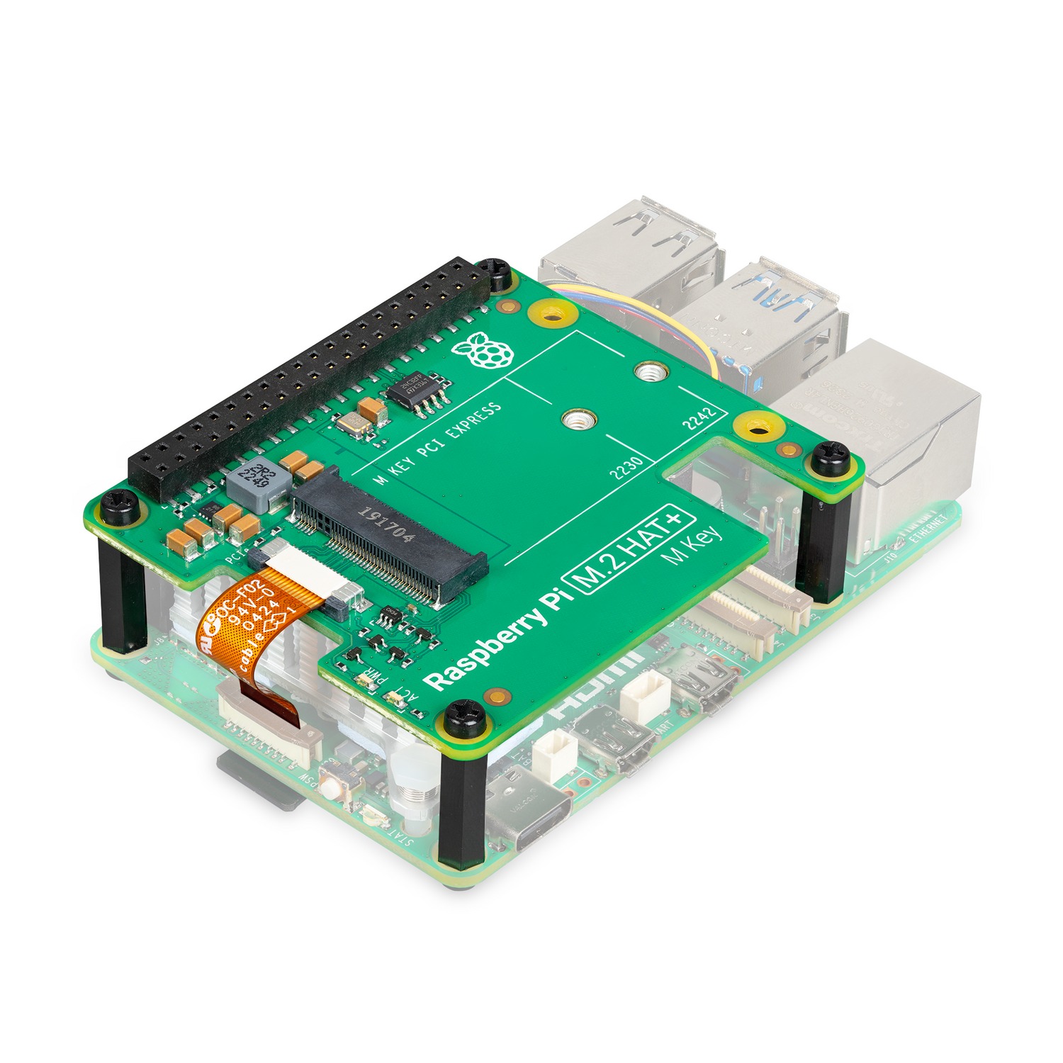 Raspberry Pi M.2 HAT+ – RaspberryPi.me