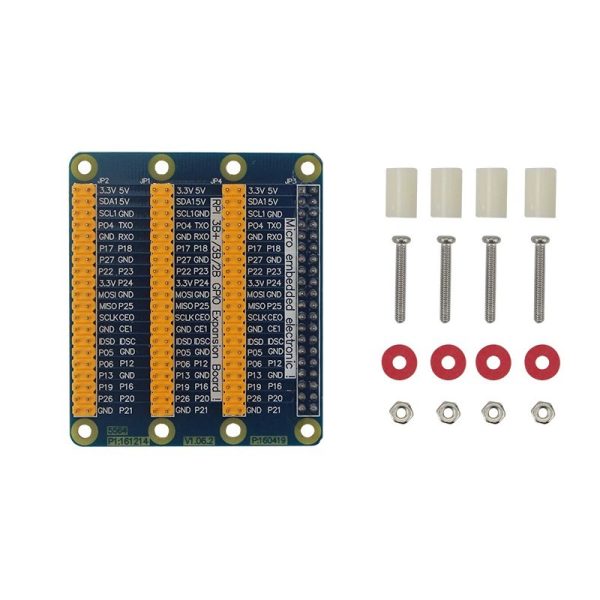 Triple GPIO breakout headers HAT for Raspberry Pi